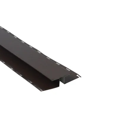 Siding Connecting Profile (2m) Textured RAL 8019